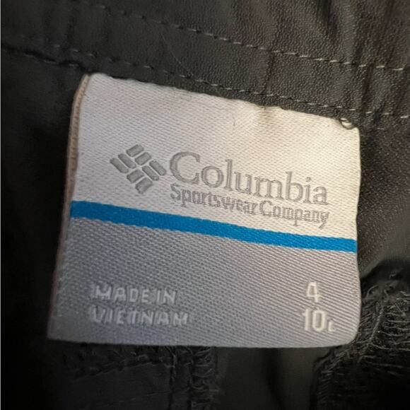 COLUMBIA Ladies’ Dark Gray Cargo Shorts Sz 4 - Picture 5 of 5